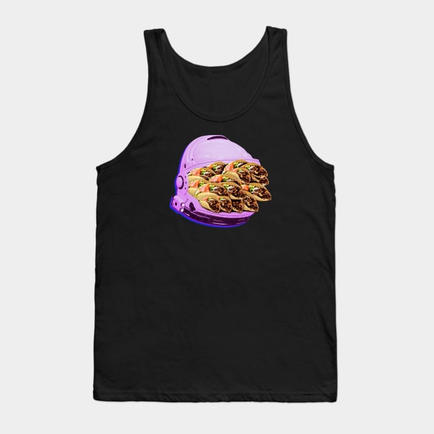 Taco Helmet Tank Top by Kaybi76